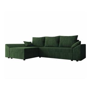 Sofá rinconero verde 140x82x240cm