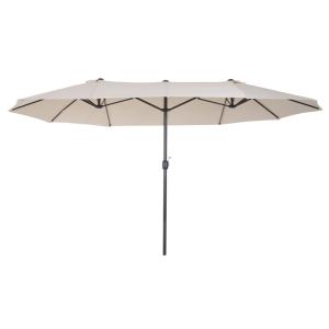 Sombrilla 455x265x238 cm beige