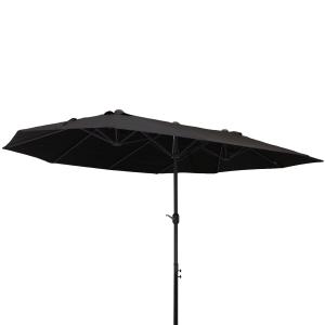 Sombrilla 460x270x240 cm color Negro