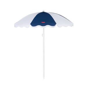 Sombrilla bicolor grande poliéster 210x160cm azul