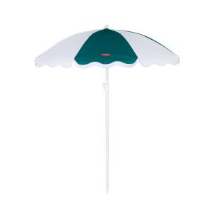 Sombrilla bicolor grande poliéster 210x160cm verde