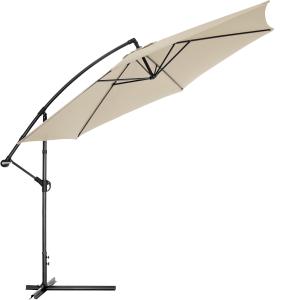 Sombrilla ciccio 350cm poliéster beige