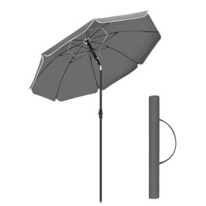 Sombrilla de 200 cm de altura ajustable para balcón de colo…