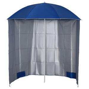 Sombrilla de playa 220x220x220 cm azul