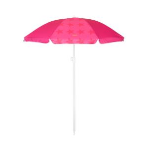 Sombrilla grande poliéster 210x160cm fucsia