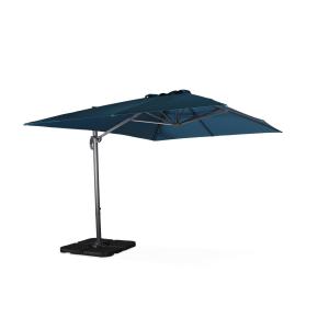 Sombrilla offset azul 3x4m   losas