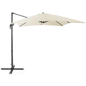 Sombrilla sin volantes 250 cm beige claro
