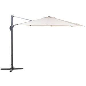 Sombrilla sin volantes 300 cm beige claro