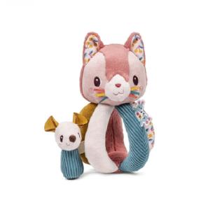 Sonajero con asas Jeanne la gata