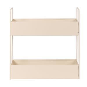 Soporte de metal color marfil