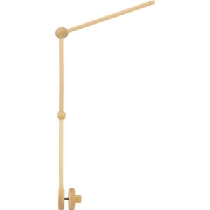Soporte móvil de madera para cuna
