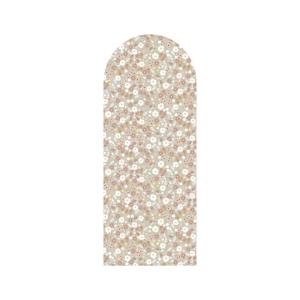 Sticker en vinilo arco florecitas verde 60x150 cm