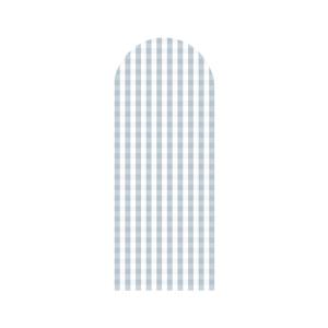 Sticker en vinilo arco vichy azul 60x150 cm