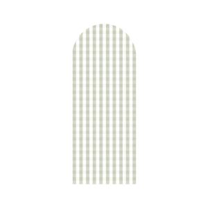 Sticker en vinilo arco vichy verde 60x150 cm