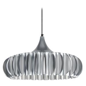 Suspensión cono metal Alt. 80 cm pantalla aluminio