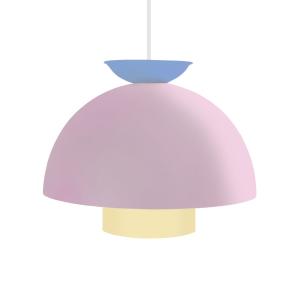 Suspensión metal Alt.110cm multicolor  ;Pantalla:   rosa