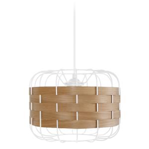 Suspensión  metal Alt.80cm blanco ;Pantalla:   blanco