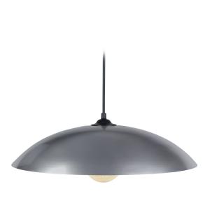 Suspensión metal Alt.80cm negro ;Pantalla:  aluminio