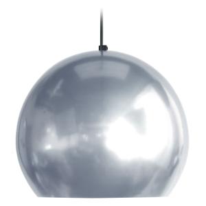 Suspensión metal Alt.80cm negro  ;Pantalla:  cromo