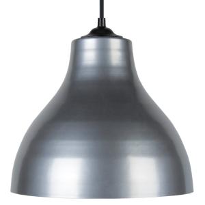 Suspensión metal  Alt.85cm negro ;Pantalla:  aluminio