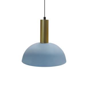 Suspensión metal or pantalla  azul