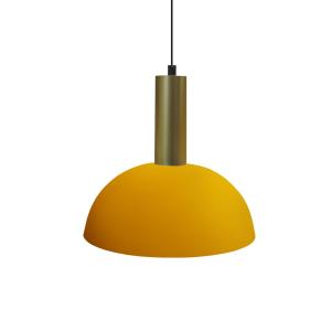 Suspensión  tosel ,metal,amarillo,a110x d24xp24cm