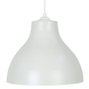 Suspensión tosel ,metal,blanco  ,a85xd30xp30cm