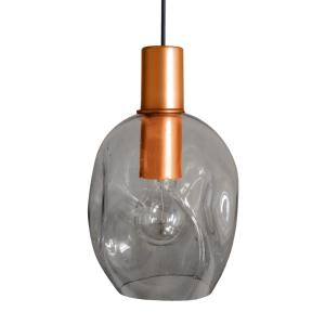 Suspensión tosel ,metal,gris ,a 100x d20xp20cm