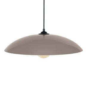Suspensión tosel ,metal,gris ,a70xd40xp 40cm