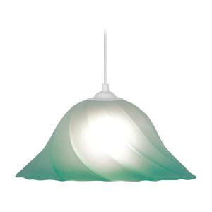Suspensión  tosel ,vidrio,blanco,a70xd29xp29 cm