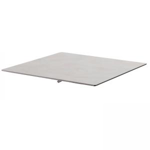 Tablero de mesa laminado 70x70 cm con concreto gris claro