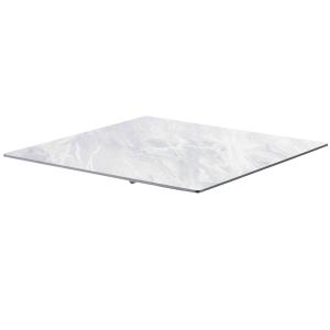 Tablero laminado de mesa de 70x70 cm imitación mármol