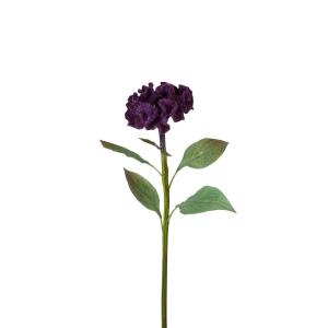 Tallo de celosia artificial violeta h53