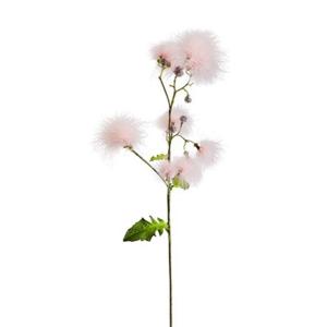 Tallo de cotinus artificial rosa claro h63