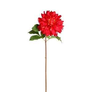 Tallo de dalia artificial roja h70