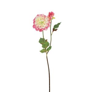 Tallo de dalia artificial rosa h48