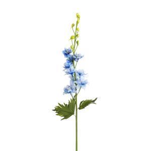 Tallo de delphinium en capullos artificial azul cielo h75