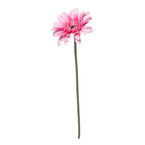 Tallo de gerbera artificial rosa h59