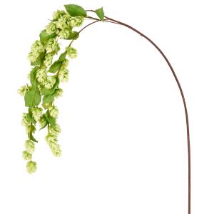 Tallo de lúpulo colgante artificial verde h129
