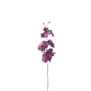 Tallo de orquídea oncidium artificial morada h58