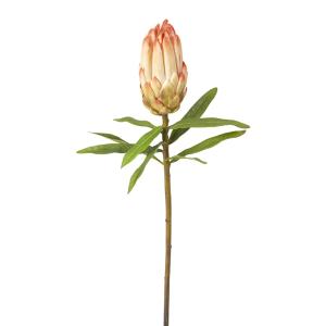 Tallo de protea artificial naranja h73