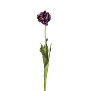 Tallo de tulipán artificial morado h71