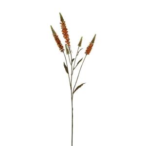 Tallo de verónica artificial naranja h89