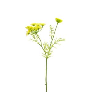 Tallo de zanahoria silvestre artificial amarillo h42