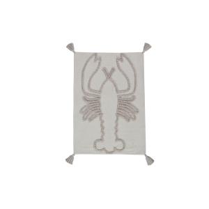 Tapiz de pared Langosta de algodón beige 70x100