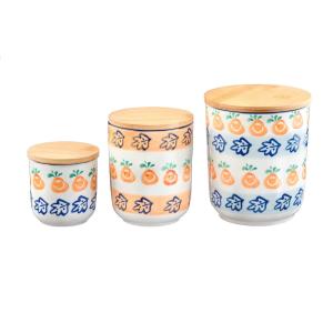 Tarro de cocina - 3 piezas - Cítrico