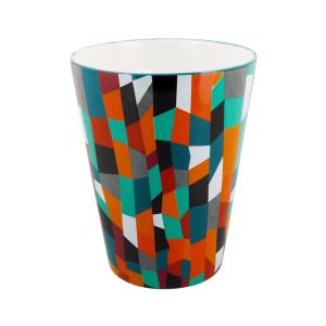 Taza  45 cl  multicolor porcelana china  12 x 0 x 6 cm