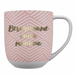 Taza de regalo besayuname cada manana