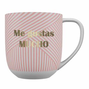 Taza de regalo me gustas mucho