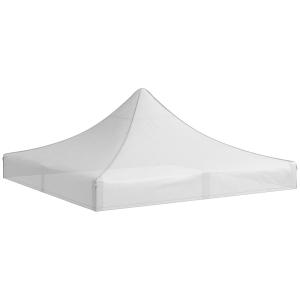 Techo de carpa 300x300 cm blanco